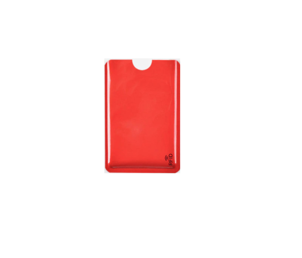 RFID Schutzhülle rot
